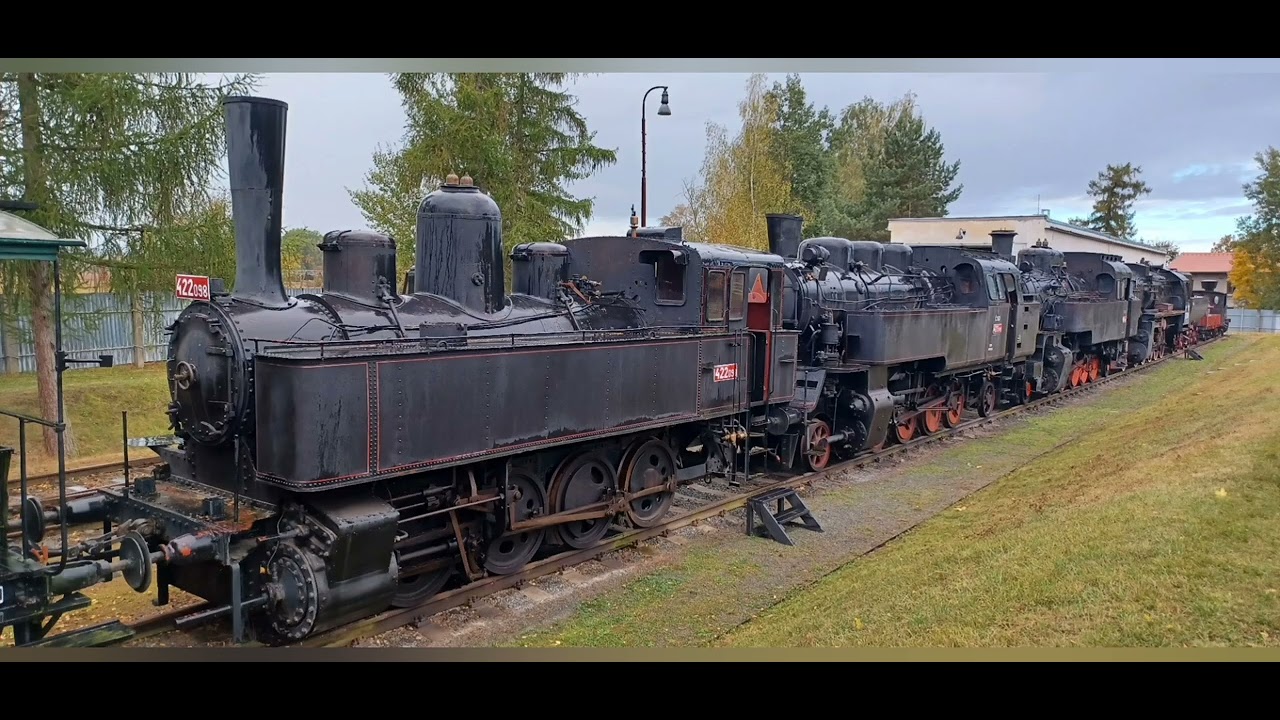 Železniční muzeum Kněževes  , 14.10.2023 .