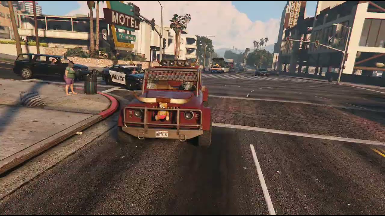 judío le roba la camioneta a Trevor
