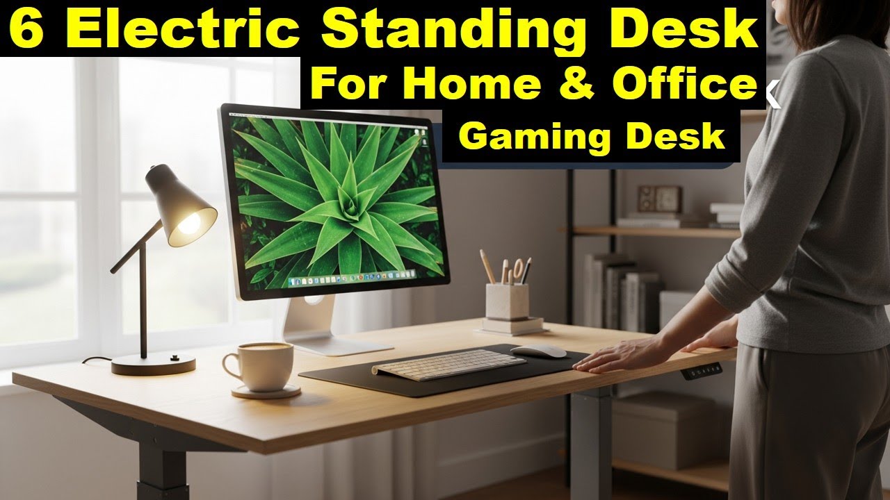 Best Electric Standing 🔥 Top 6 Electric Standing Desk for Home & Office