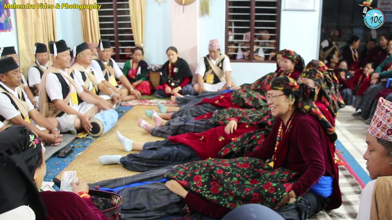 पोंचोकों तमु परिवार पोखराको बैशाख पूर्णिमाको पावन अवसरमा आयोजित बाह्रमासे घाँटु कुसुण्ड नाच