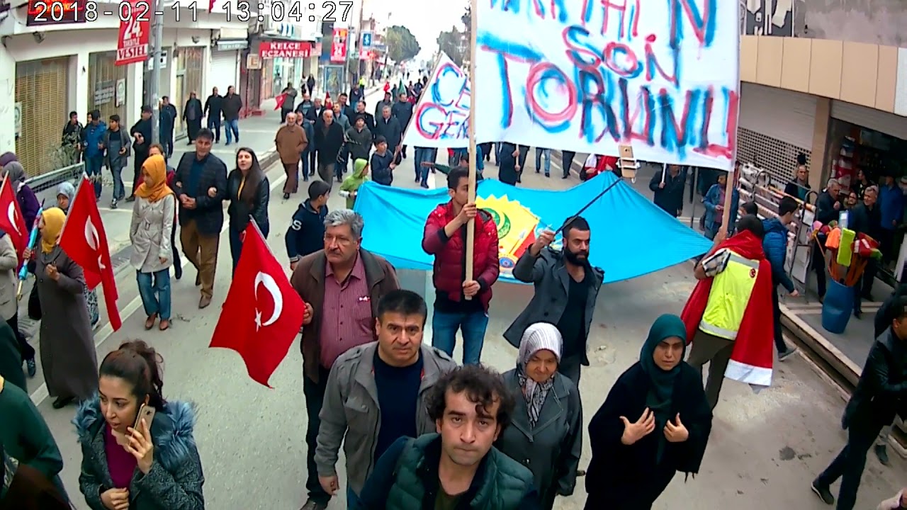 zeytin dalına  destek mitingi