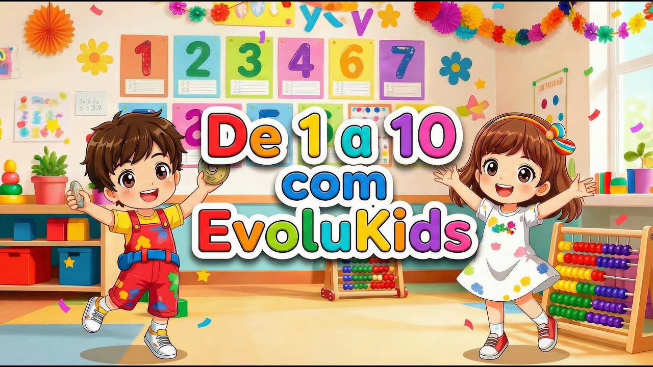 De 1 a 10 com Evolukids