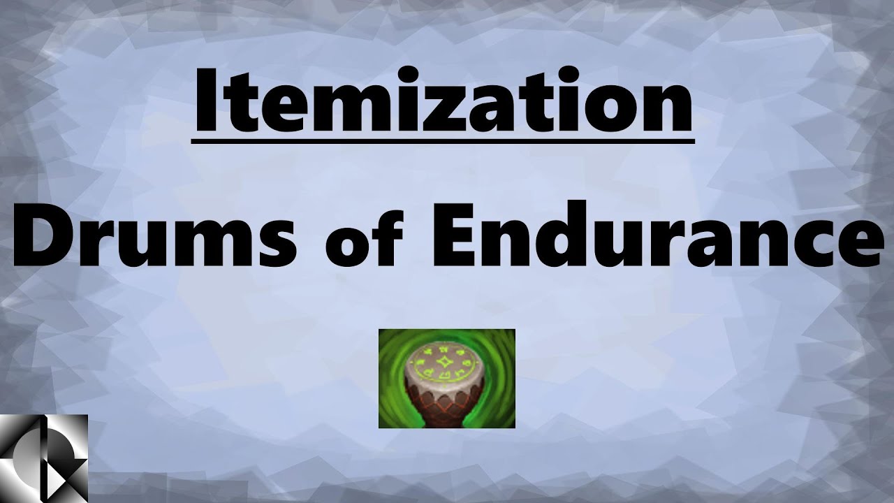Support Itemization: When to buy Drums of Endurance | 7.27d