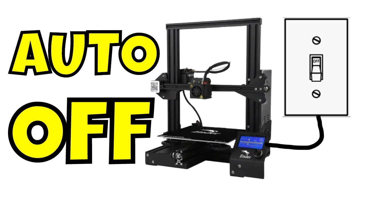 Simple Auto Off Control for Creality Ender 3 without Octoprint