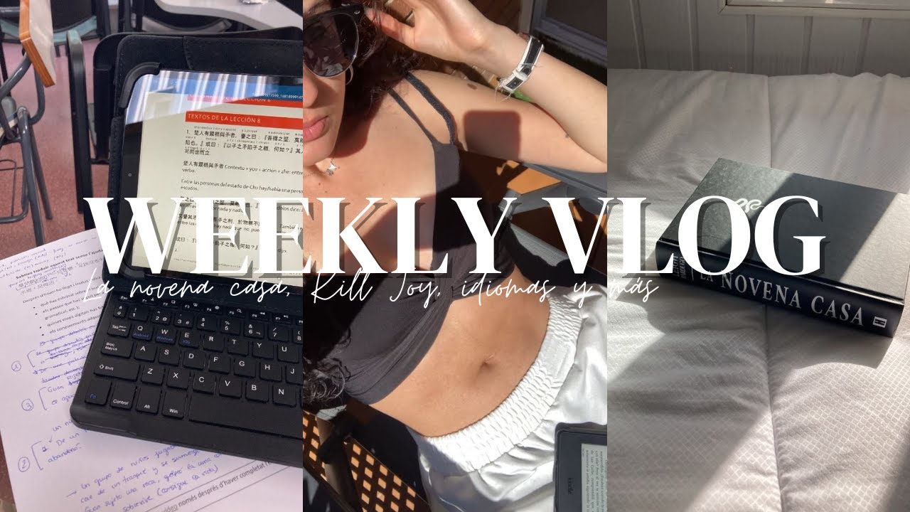 Un dark academia decepcionante, estudio intenso y más🤧☁️ | weekly vblog