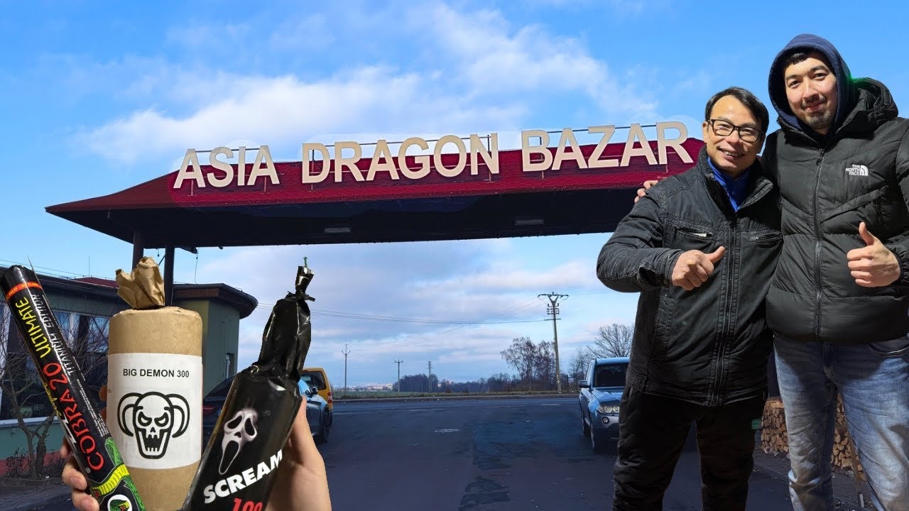 Einkaufen Auf dem ASIA DRAGONBAZAR🇨🇿🧨🔥