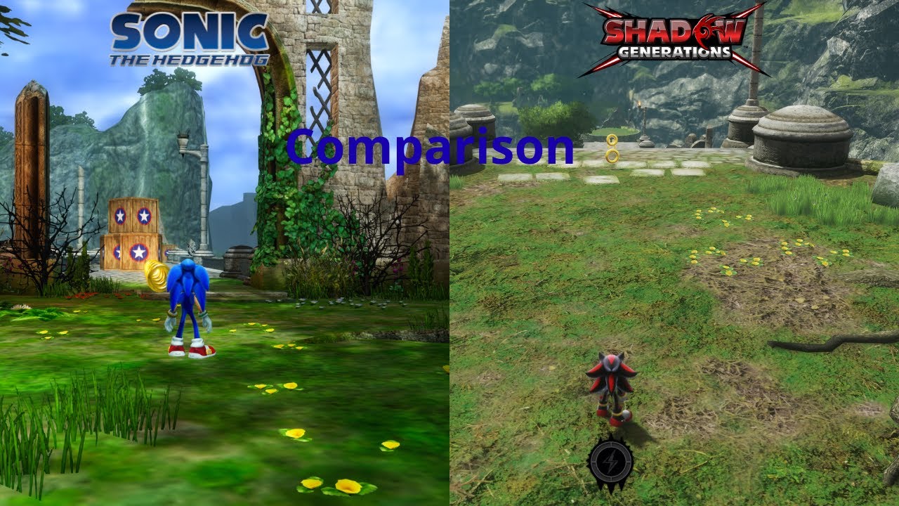 Kingdom Valley - Sonic 06 vs Shadow Generations Comparison
