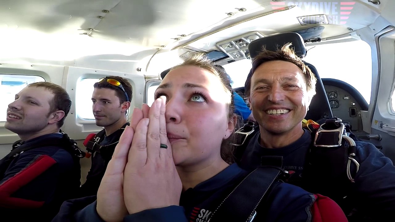 Myrinda Wolitarsky's Tandem skydive!