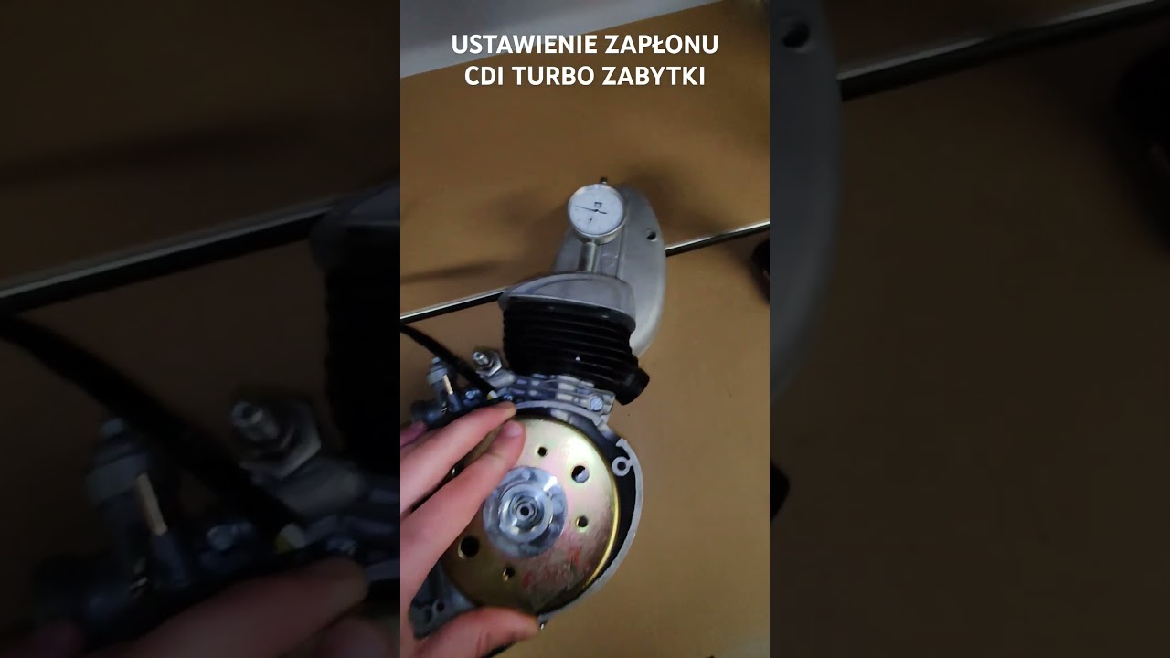 Zobacz jak ustawić zapłon CDI TURBO Zabytki