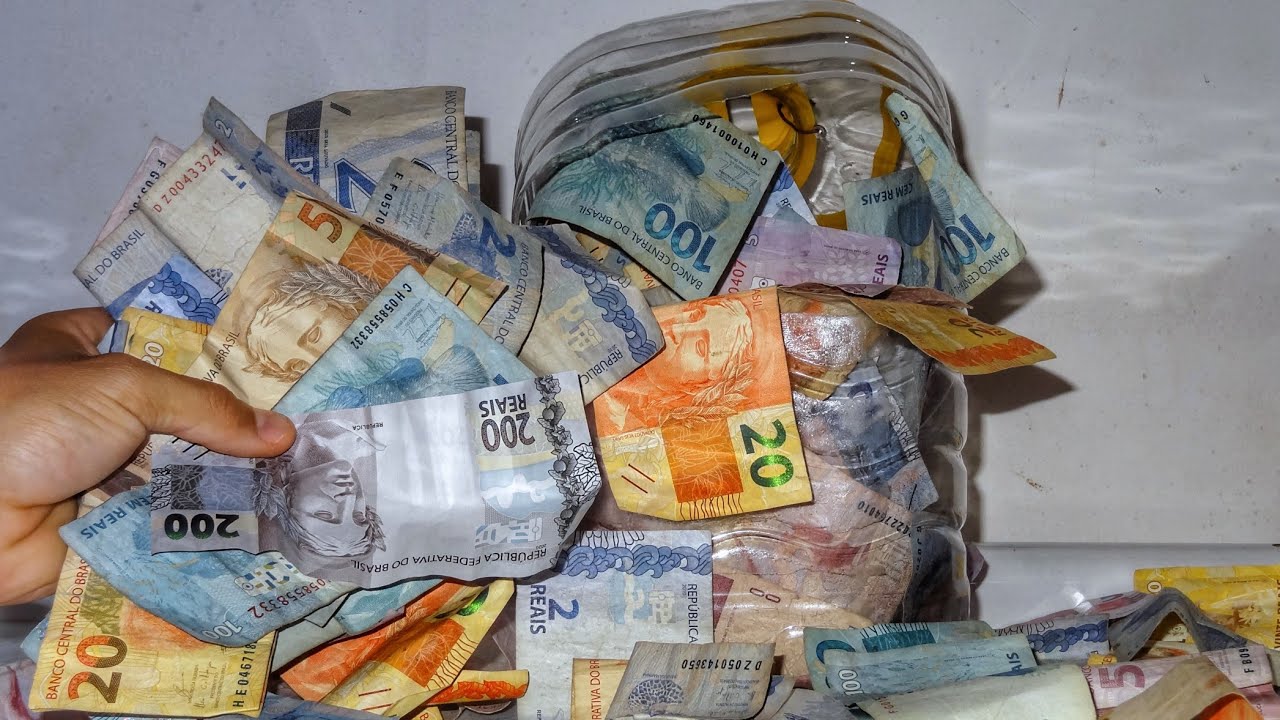 12 meses depois NUNCA PENSEI que tinha tanta grana no cofre de 5 litros