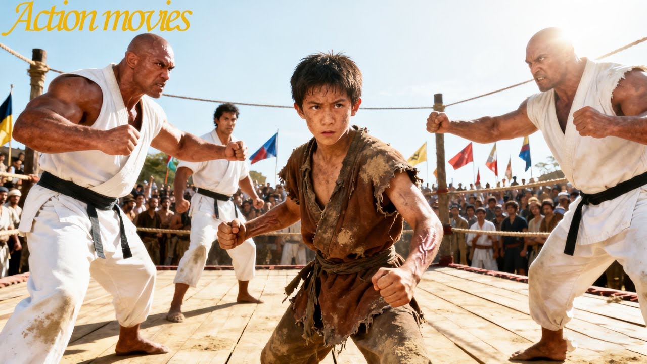 功夫電影！日本武士擂台囂張，小夥以一敵三打敗他們 🔥 功夫 | Kung Fu