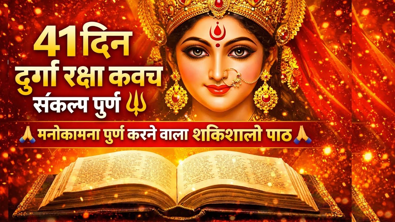 41 दिन श्री दुर्गा रक्षा कवच संकल्प पूर्ण 🔱 माँ दुर्गा का चमत्कारी आशीर्वाद | जरूर सुनें 
