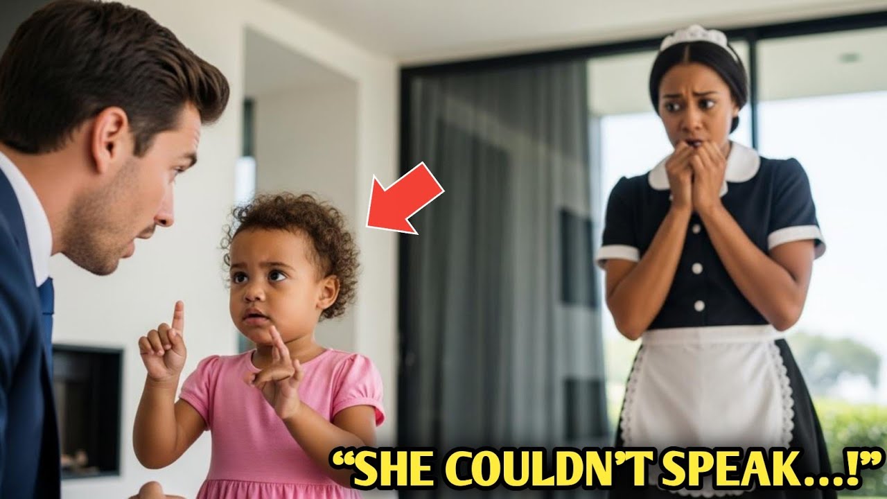 Maid’s Deaf Daughter Gave a Rescue Signal to Billionaire What Happened Next  Shocked All