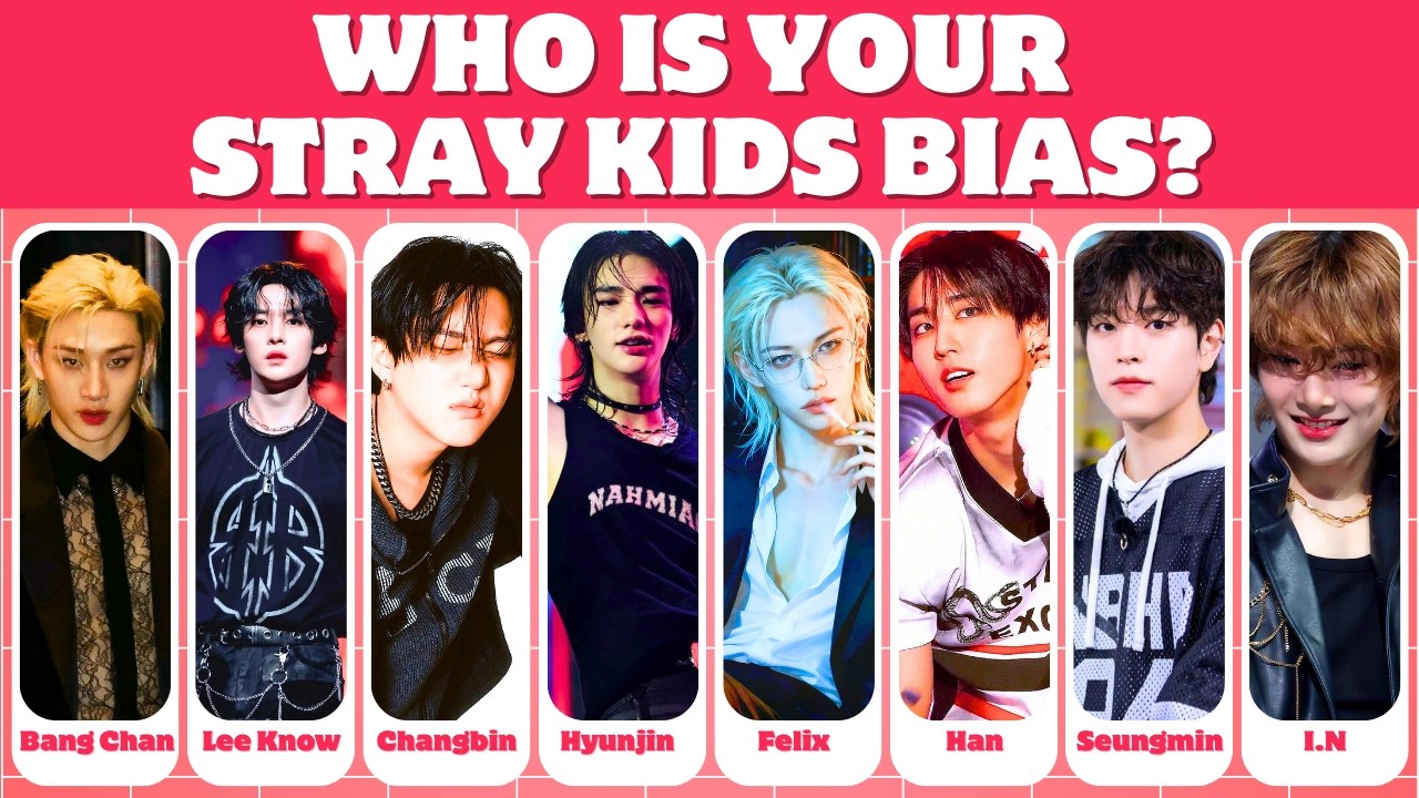 WHO IS YOUR TRUE STRAY KIDS BIAS? | STRAY KIDS PERSONALITY QUIZ #kpopgame #kpopquiz