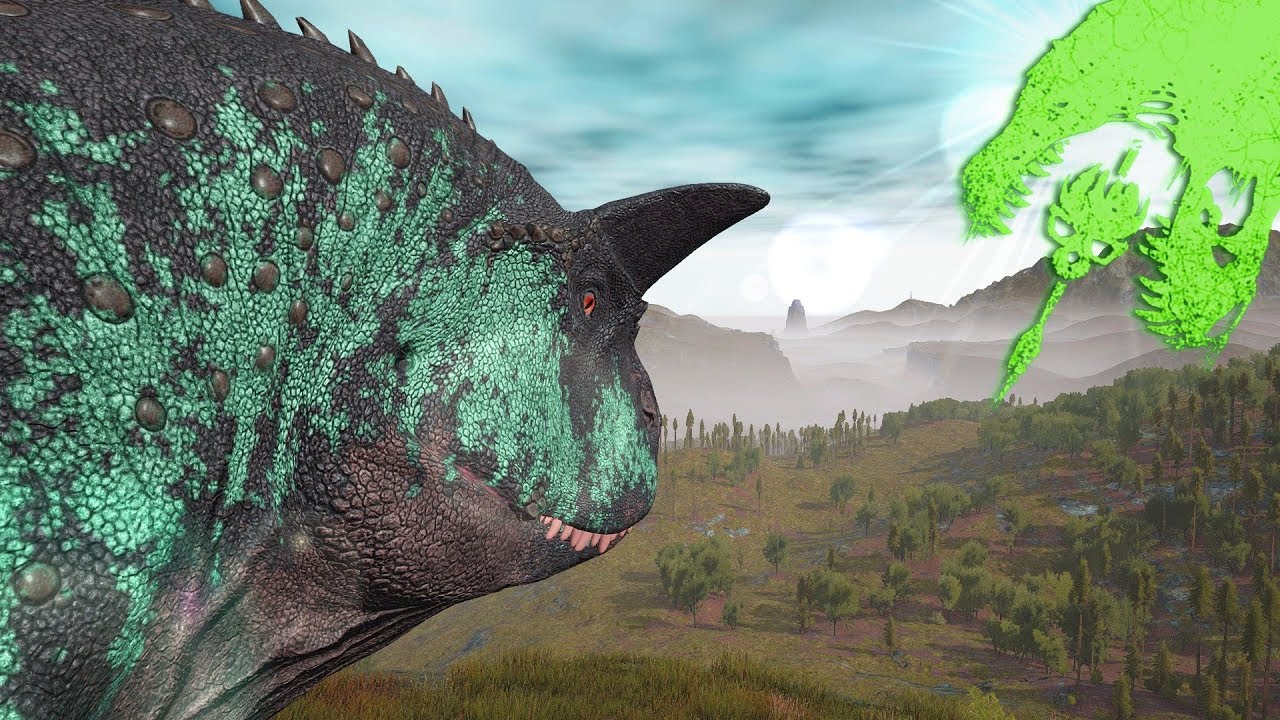 The Isle - Carno Vs T-Rex! Dilophosaurus Going Extinct  (GamePlay)
