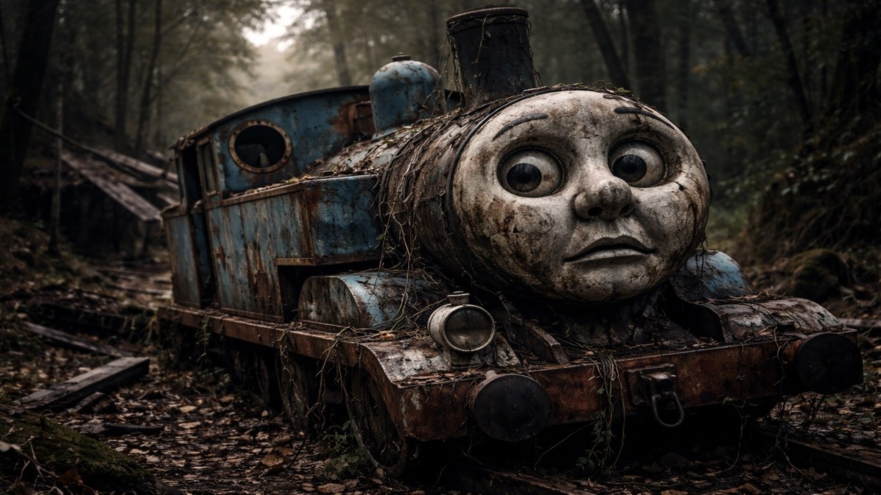 ASMR Car Restoration! (Under 5000$) Abandoned Thomas Train Full Restoration | ASMR