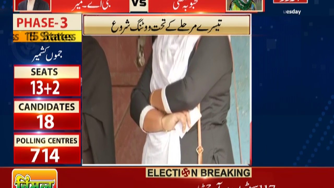 Lok Sabha Phase 3 LIVE: Voting Begins Across 117 Constituencies