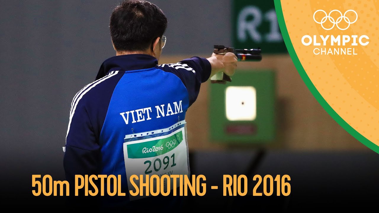 Shooting: Men's 50m Pistol Qual and Final | Rio 2016 Replays