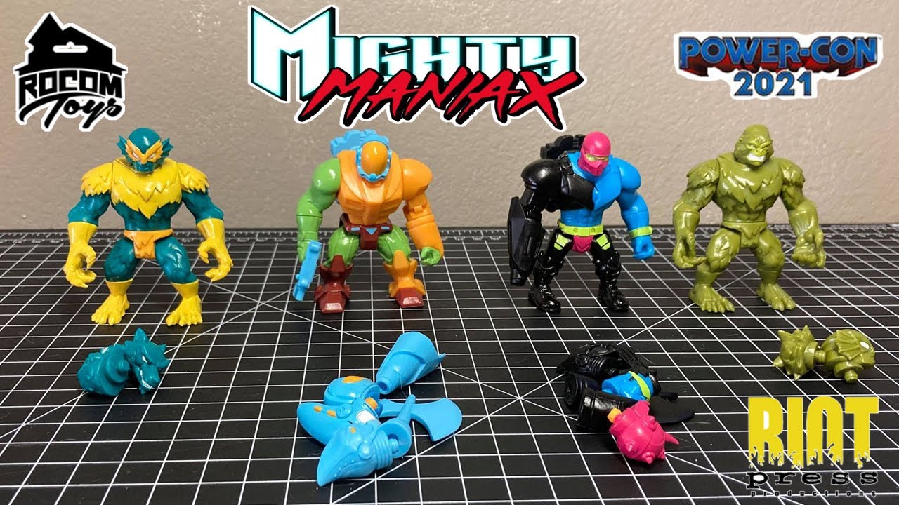 Rocom Toys Power Con Exclusives: Mighty Maniax