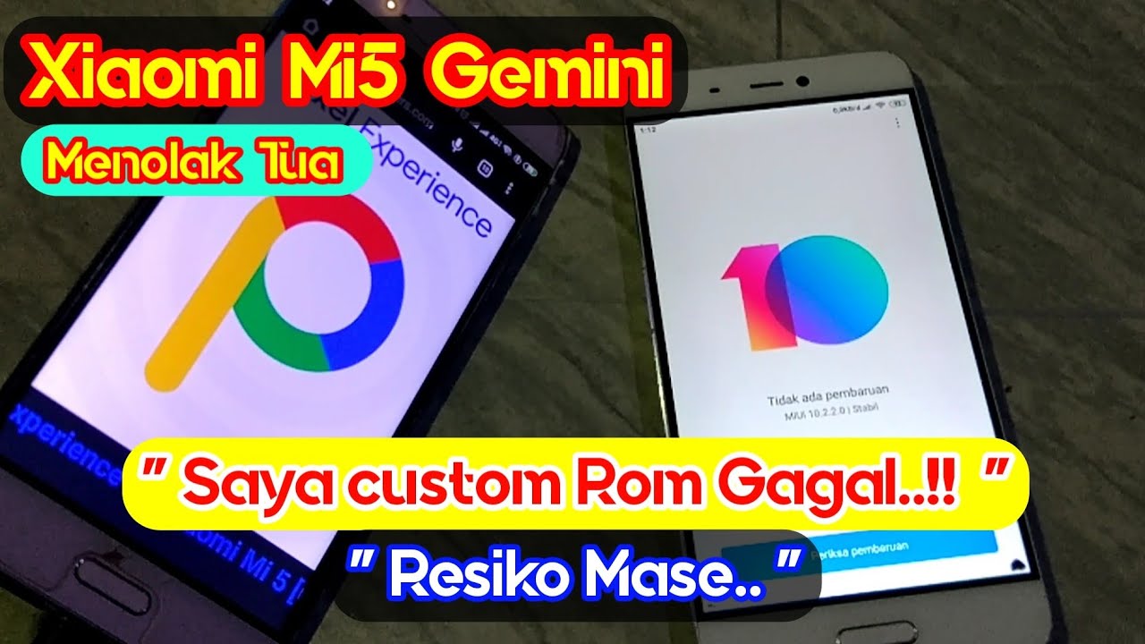 CUSTOM ROM PIXEL EXPERIENCE XIAOMI MI 5 GEMINI