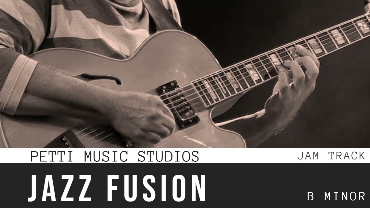 Smooth Jazz Fusion Guitar Backing Track in B Minor