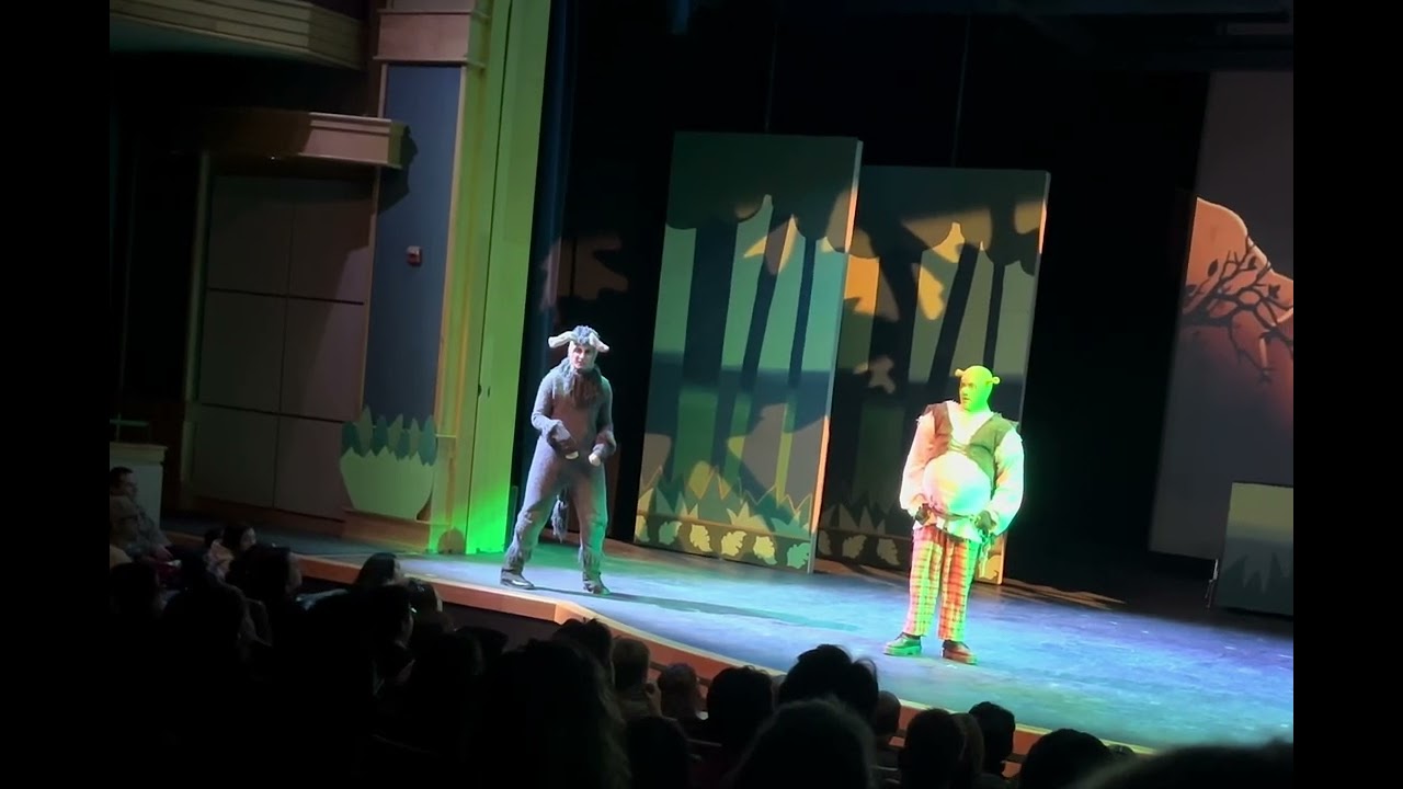 Shrek- (Drew) That’s who I’d be. Donkey (Joseph) & Fiona (Ashleigh): 3/8/25