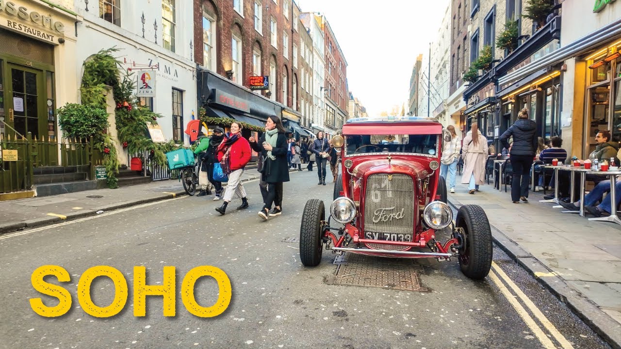 London Walk: A Walk Through Chinatown & Soho: London’s Urban Heartbeat |4K|