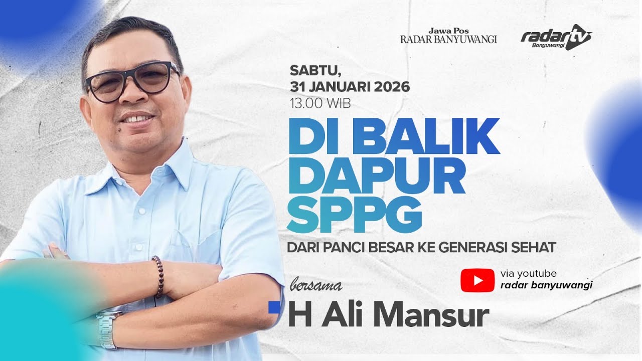 Di Balik Dapur SPPG: Dari Panci Besar ke Generasi Sehat bersama H Ali Mansur
