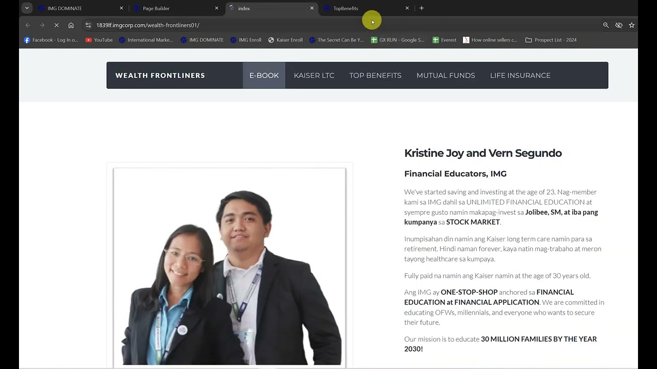IMG Dominate Tool - How To Edit Top Benefits Replace with Updated Benefits