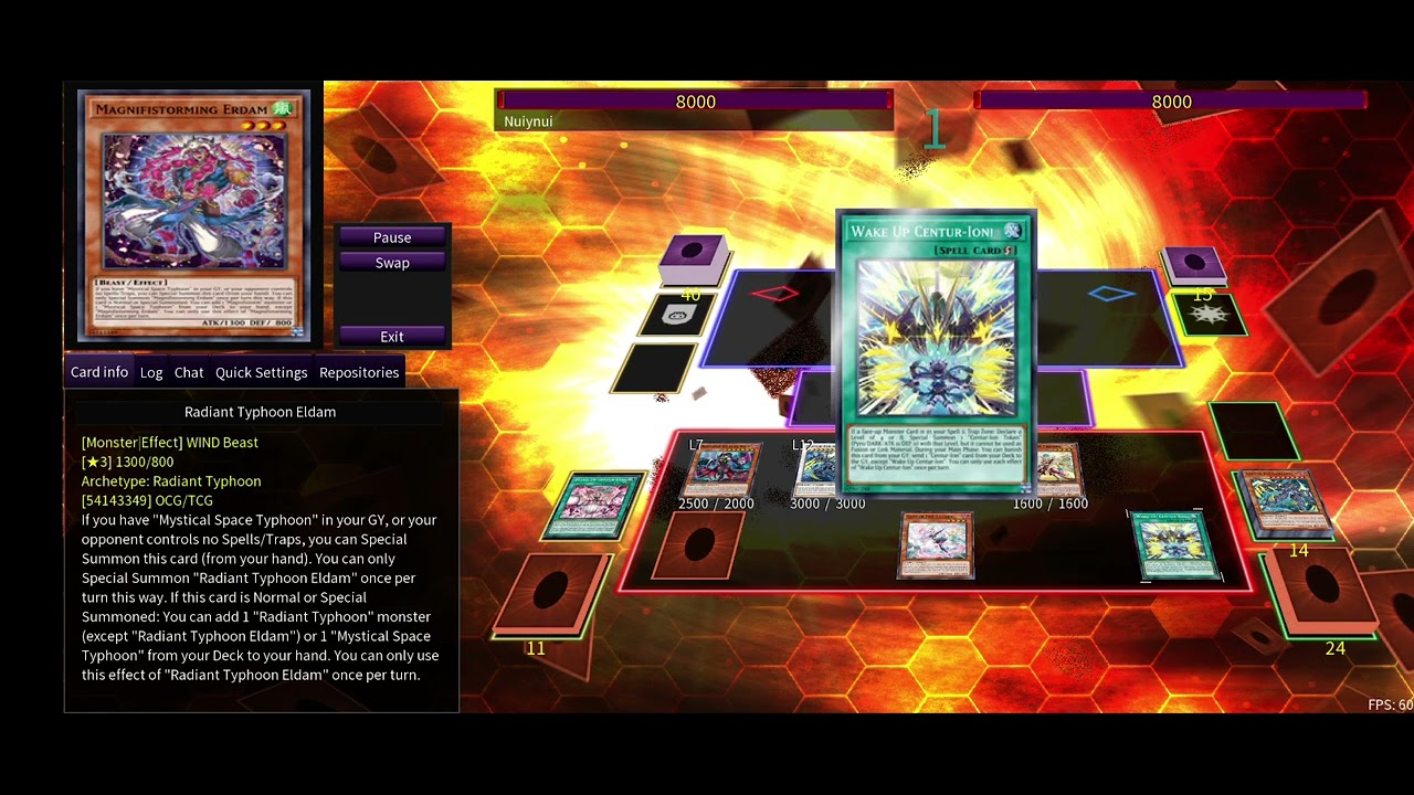 Radiant Typhoon 1Card Combo ft.X-Saber/White Forest/Centur-Ion