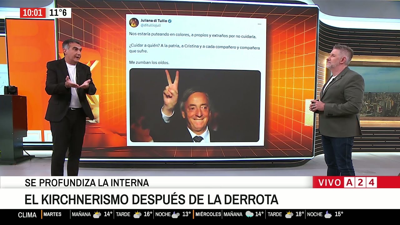 📺 KICILLOF CON MIRAS AL 2027 EN EL PASE ENTRE LAJE Y NOVARESIO