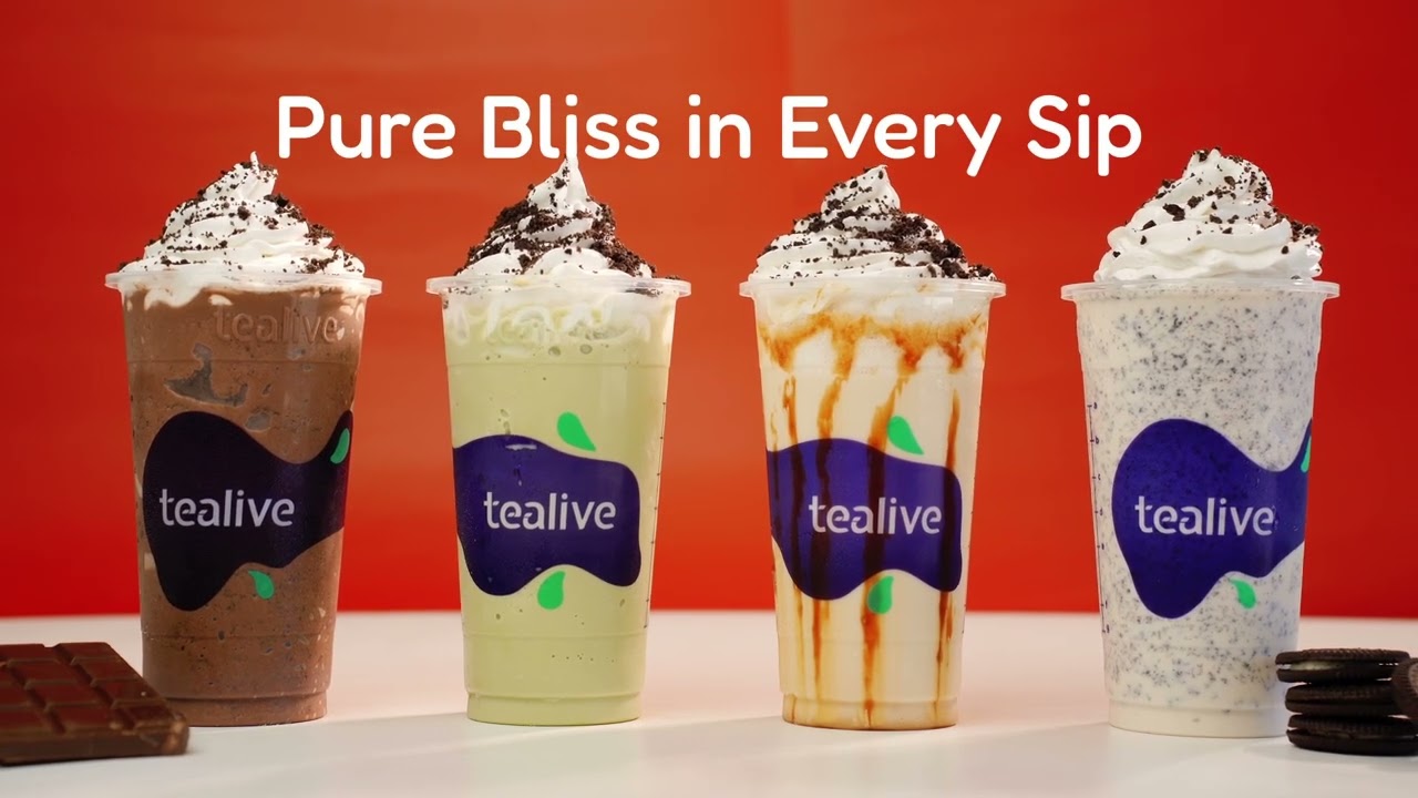 Tealive&rsquo;s Smoothie Series is flavour-packed and topped to perfection!