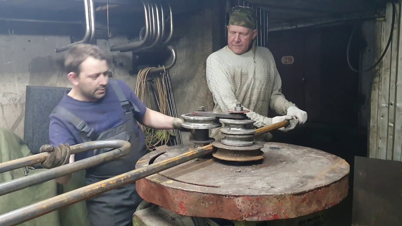 Трубогиб сантехнический, гибка ВГП трубы 1
