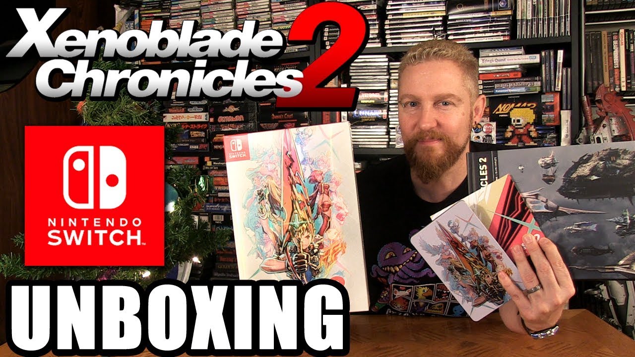 XENOBLADE CHRONICLES 2 LIMITED EDITION UNBOXING - Happy Console Gamer