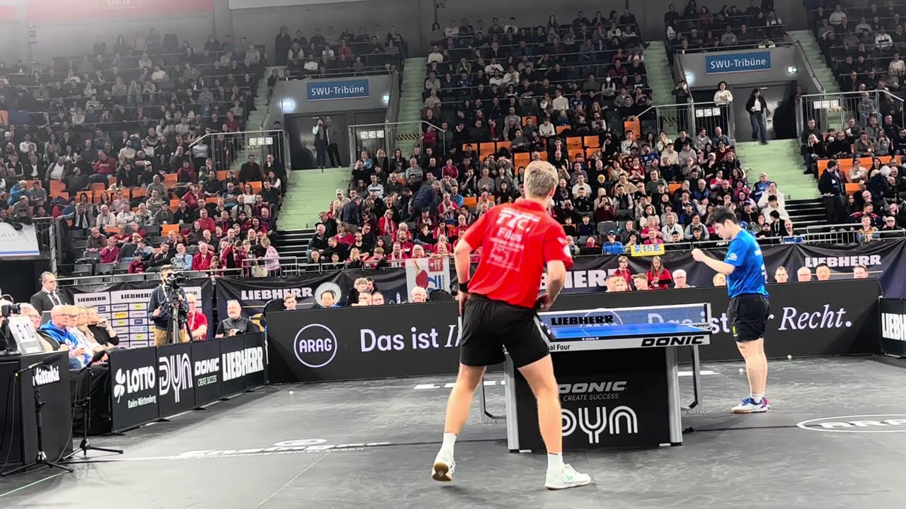 Fan Zhendong vs Ruwen Filus Full Match German Cup Final 1.FC Saarbrücken TT - TTC Fulda-Maberzell