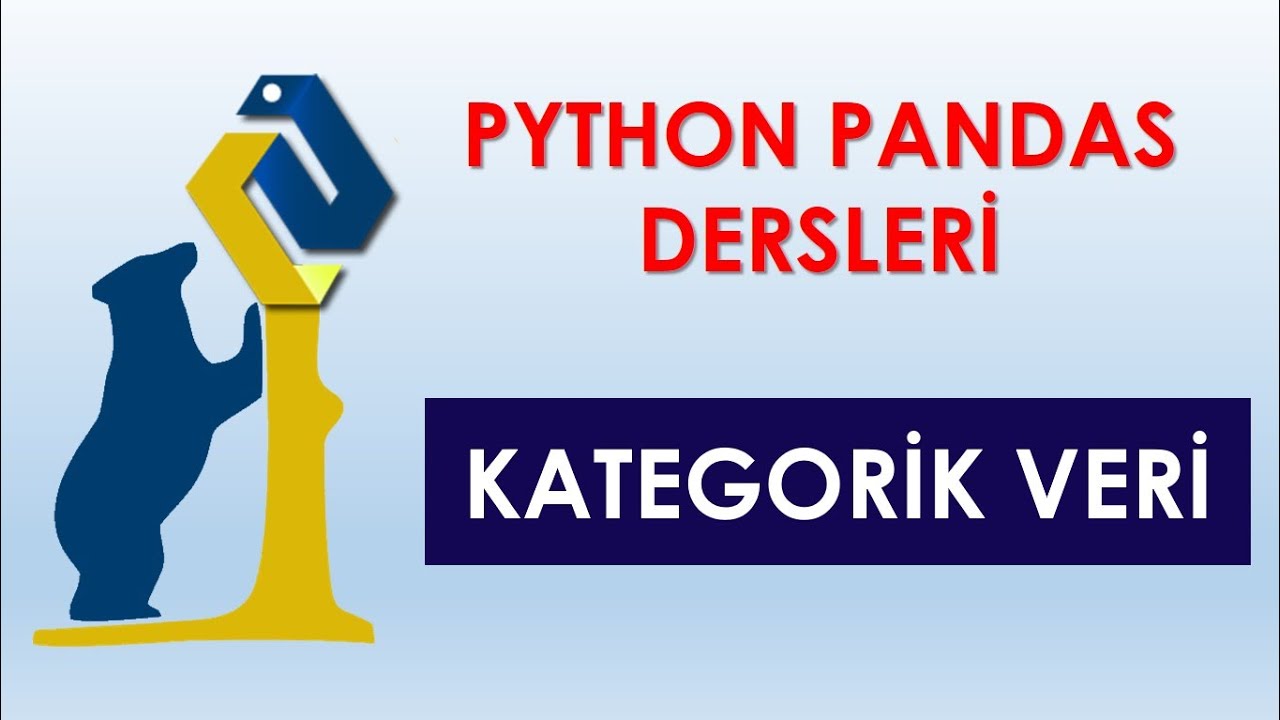 Kategorik Veri | Python Pandas Dersleri