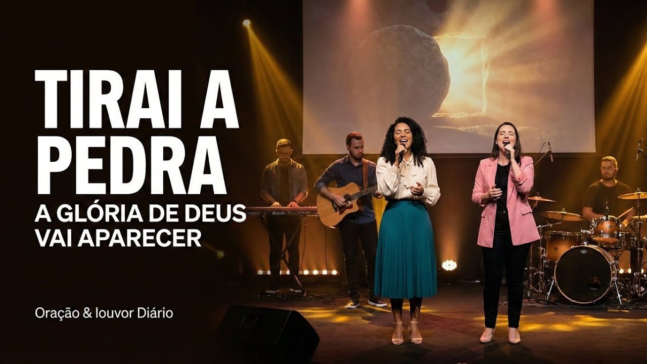 🎵 Tirai a Pedra 🪨✨ | Hino Gospel de Milagre e Fé | Oração & louvor Diário