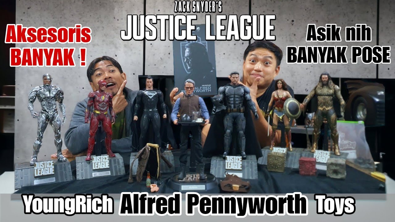 ASIK NIH ‼️ ALFRED PENNYWORTH JUSTICE LEAGUE by YOUNGRICH❗️