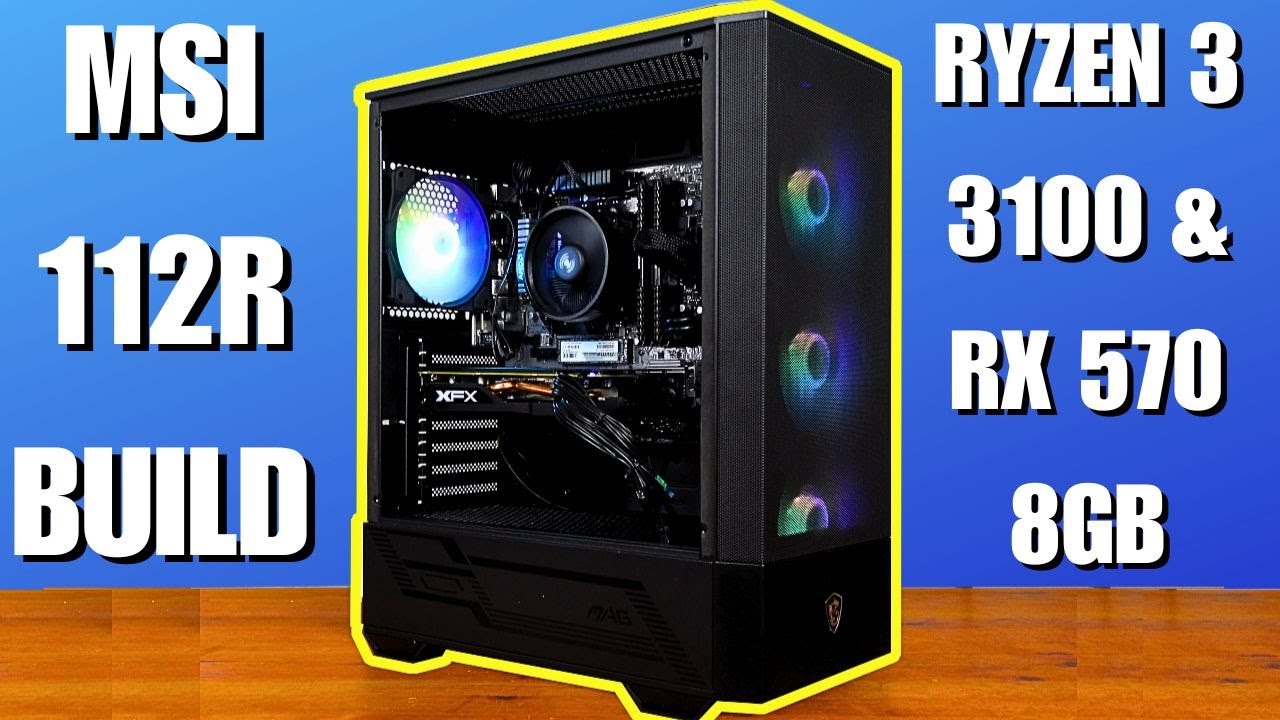Сборка ПК MSI MAG FORGE 112R &mdash; Ryzen 3 3100 и RX 570 8 ГБ