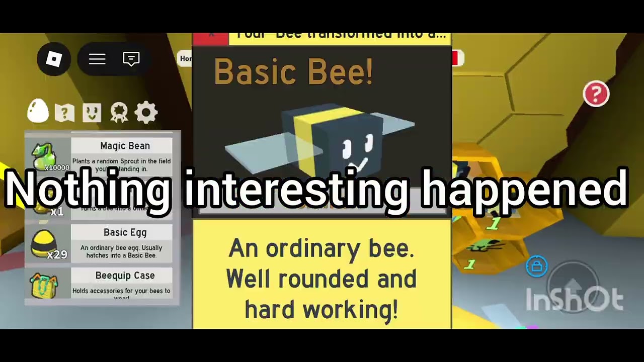 Watch me play bss but boosts doesn't have limits