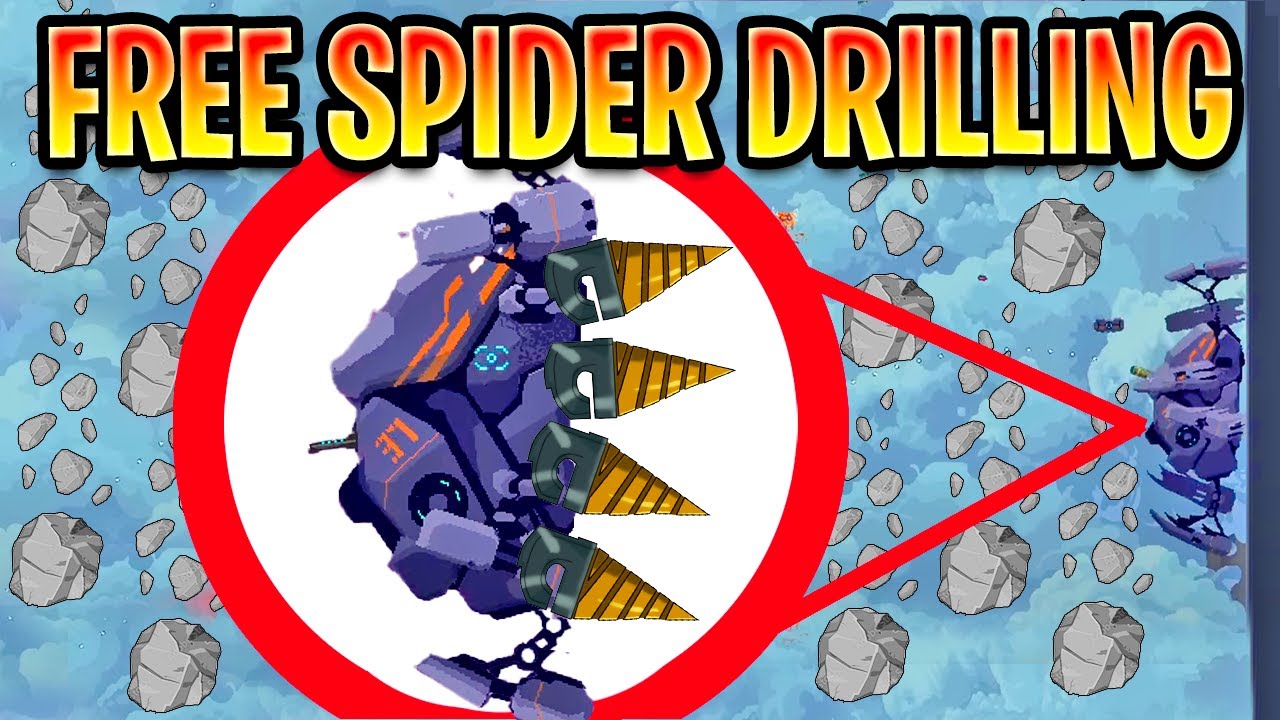 Free Spider Drilling Breaks the Game! | Wall World