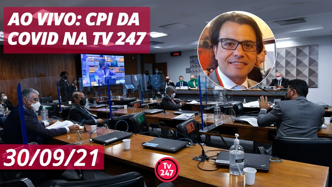 Ao vivo: CPI da Covid ouve Otávio Fakhoury