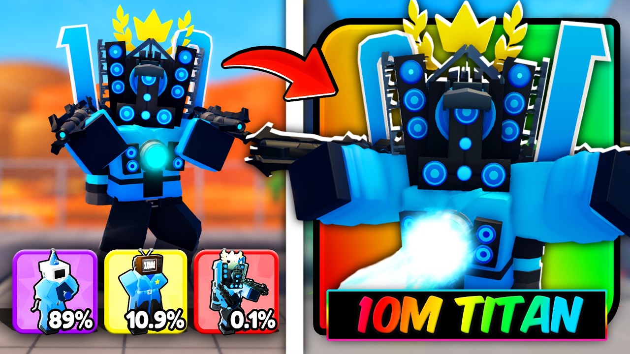 Я ВЫБИЛ НОВОГО 10М TITAN SPEAKERMAN С ШАНСОМ 0.1% в Alliance TD..