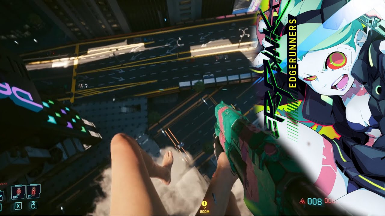 How Rebecca's Shotgun can ignore Fall Damage in Cyberpunk 2077