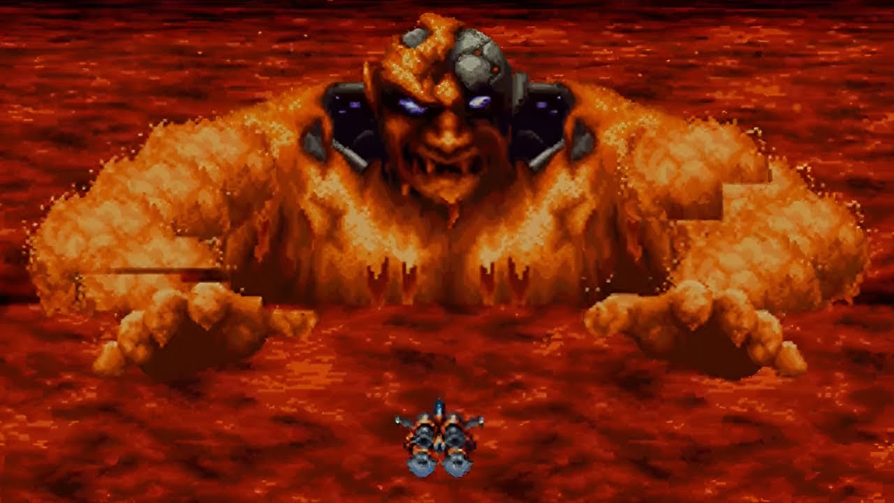 Axelay All Bosses (No Damage With Ending) SNES