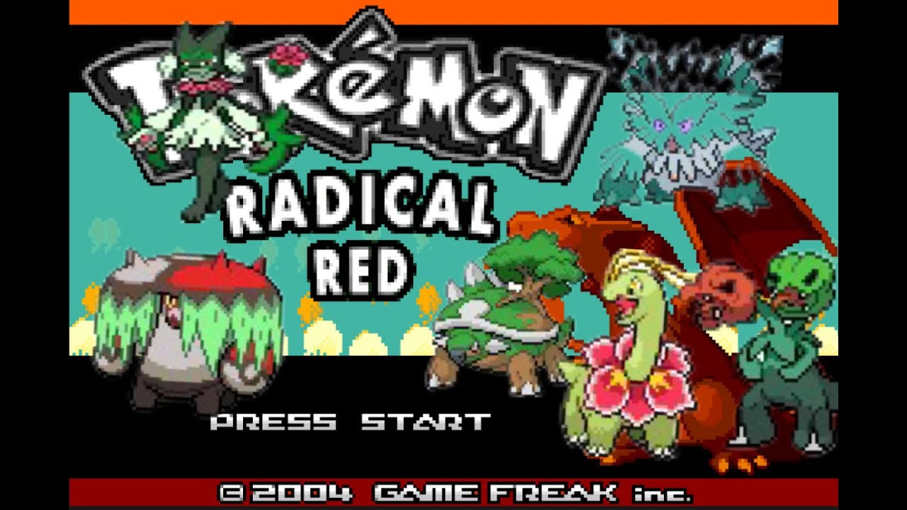 Pokemon Radical Red MonoGrass Randomized (Blaine-Victory Road)