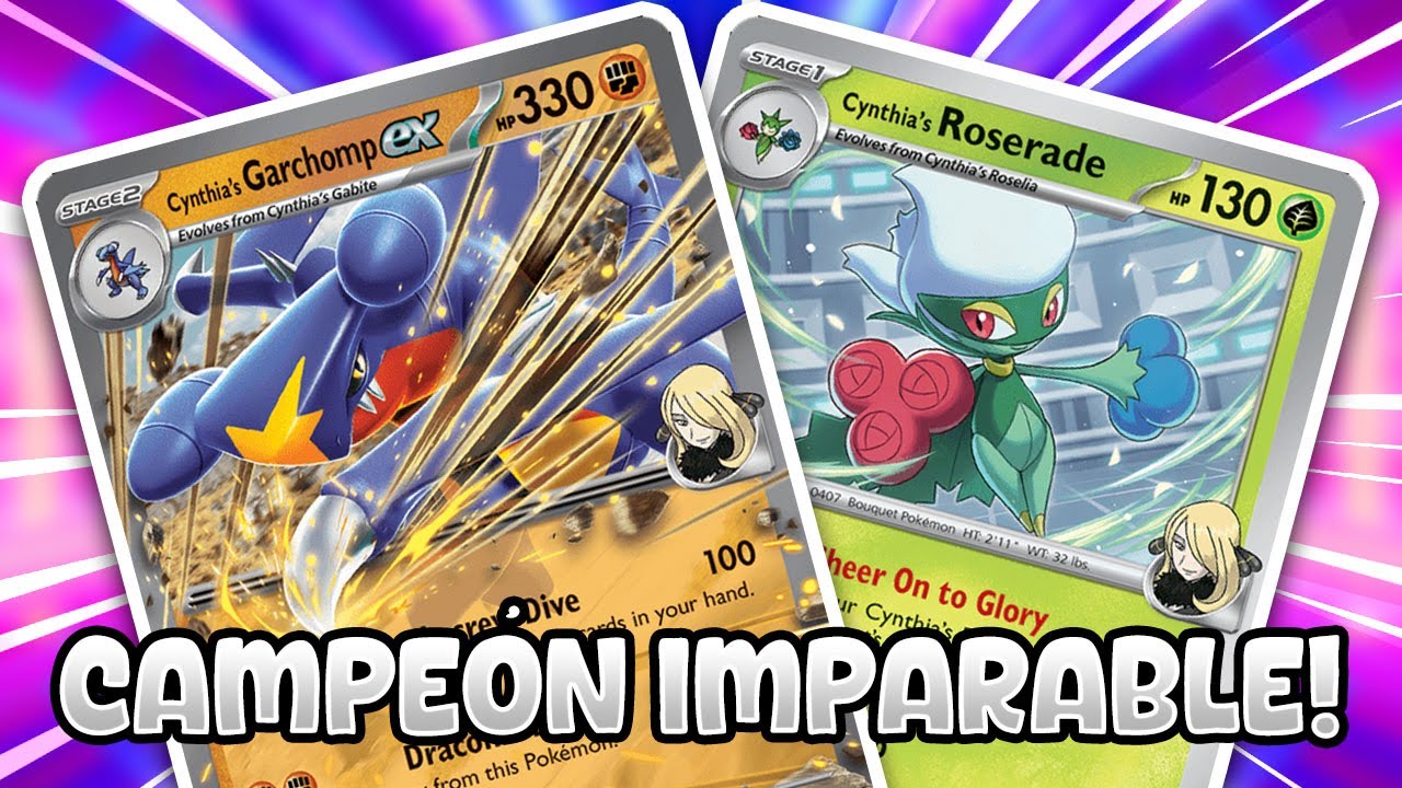 Garchomp de Cynthia: ¿La Nueva Pesadilla del Formato? | Pokémon TCG