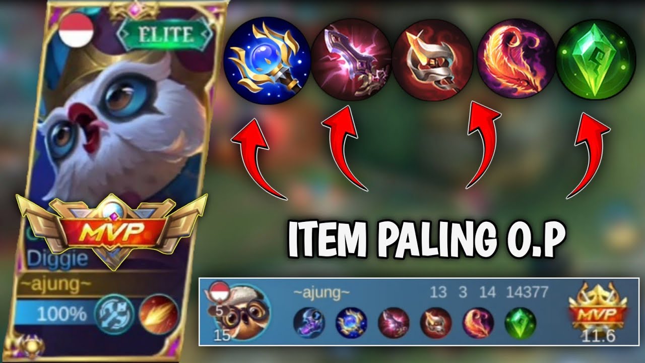 ITEM DIGGIE PALING SAKIT DAN PALING OP‼️BEST BUILD DIGGIE 2024‼️BUILD DIGGIE TERSAKIT 2024