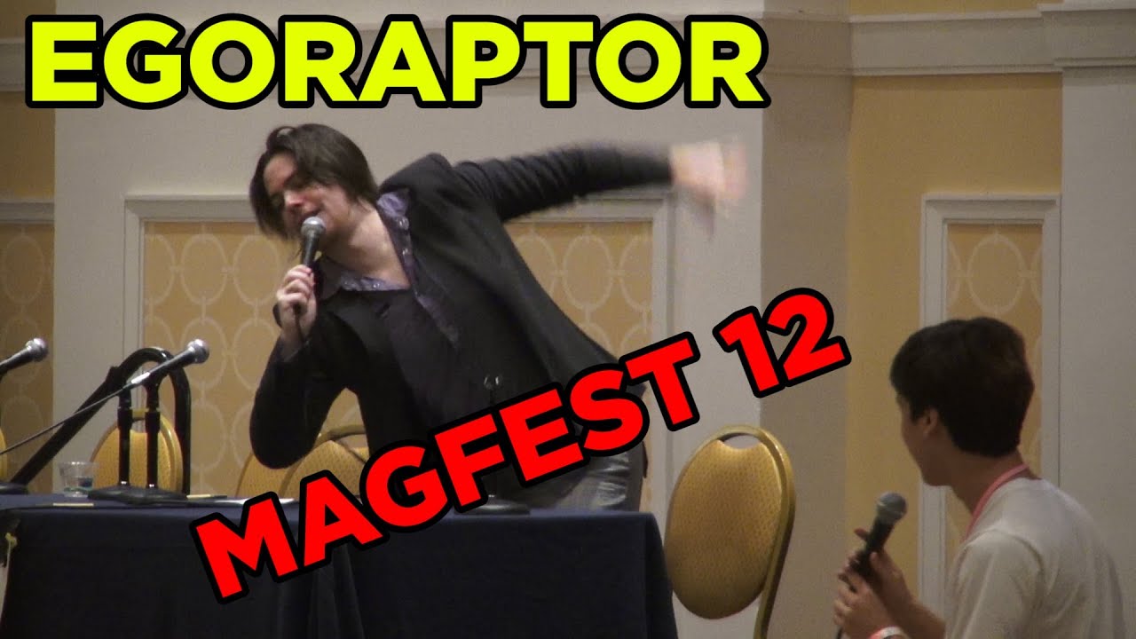 Egoraptor at MAGFest 12 / 2014 (with subtitled questions)