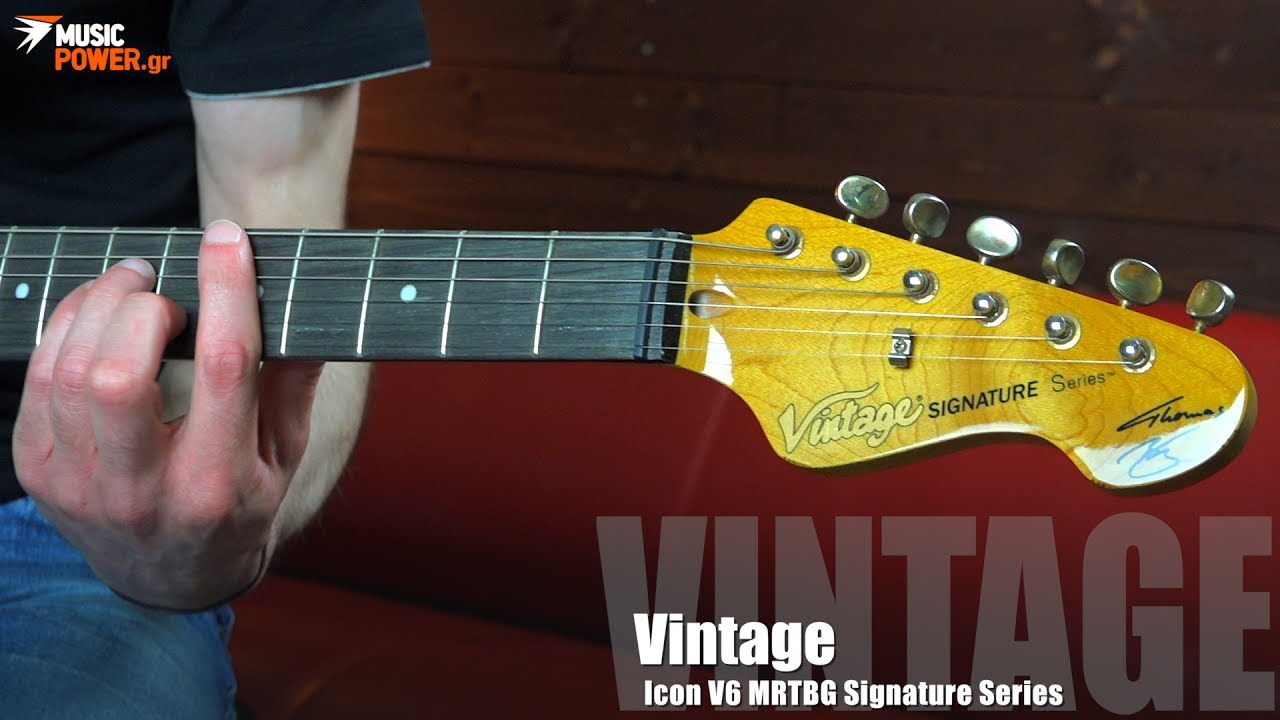 Vintage Icon V6MRTBG with Supro DualTone